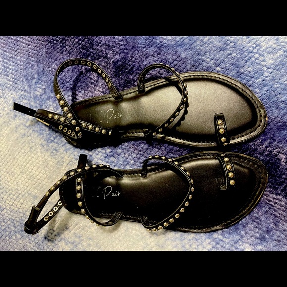 Wild Pair Studded Sandals - Picture 1 of 4